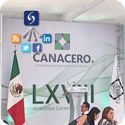 Podium de la 68a Asamblea Anual de la CANACERO Podium de la 68a Asamblea Anual de la CANACERO
