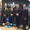 Mustapa Mohamed, Ministro de Comercio de Malasia; Rafael Nava y Uribe, Presidente de Pentasoluciones Mustapa Mohamed, Ministro de Comercio de Malasia; Rafael Nava y Uribe, Presidente de Pentasoluciones