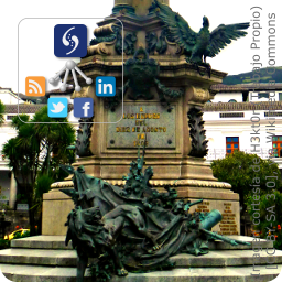 Detalle de la base del Monumento a los Héroes del 10 de Agosto de 1809 de Ecuador Detalle de la base del Monumento a los Héroes del 10 de Agosto de 1809 de Ecuador