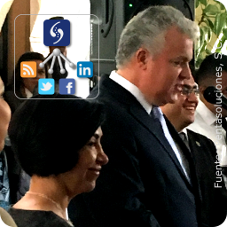 Socorro Flores Liera, Secretaría de Relaciones Exteriores; Leonardo Arízaga, Embajador de Ecuador en México Socorro Flores Liera, Secretaría de Relaciones Exteriores; Leonardo Arízaga, Embajador de Ecuador en México