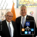 Rafael Nava y Uribe, Pentasoluciones; Leonardo Arízaga, Embajador de Ecuador en México Rafael Nava y Uribe, Pentasoluciones; Leonardo Arízaga, Embajador de Ecuador en México