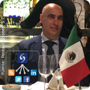 Embajador Ezequiel Sabor durante su presentación en el restaurante Rincón Argentino Embajador Ezequiel Sabor durante su presentación en el restaurante Rincón Argentino