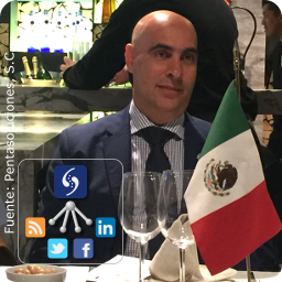 Embajador Ezequiel Sabor durante su presentación en el restaurante Rincón Argentino Embajador Ezequiel Sabor durante su presentación en el restaurante Rincón Argentino