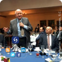 Rafael Nava y Uribe, Presidente de Pentasoluciones, dirigiendo unas palabras de felicitación al IMNC Rafael Nava y Uribe, Presidente de Pentasoluciones, dirigiendo unas palabras de felicitación al IMNC